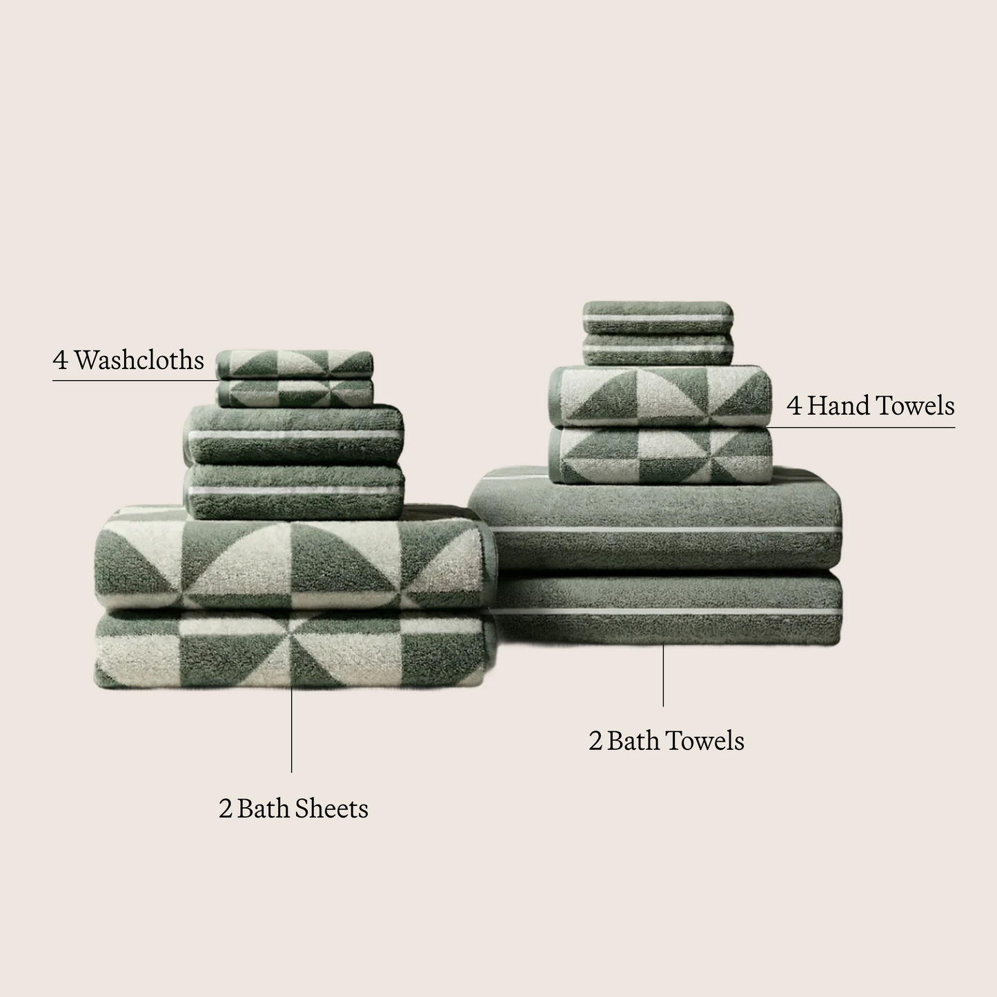 Deia Australian Cotton Towels
