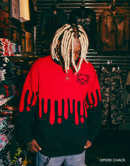Gloomy Drip Knit Sweater