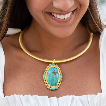 Gold Collar Necklace