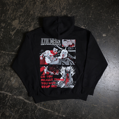 Neck Snap Pullover Hoodie