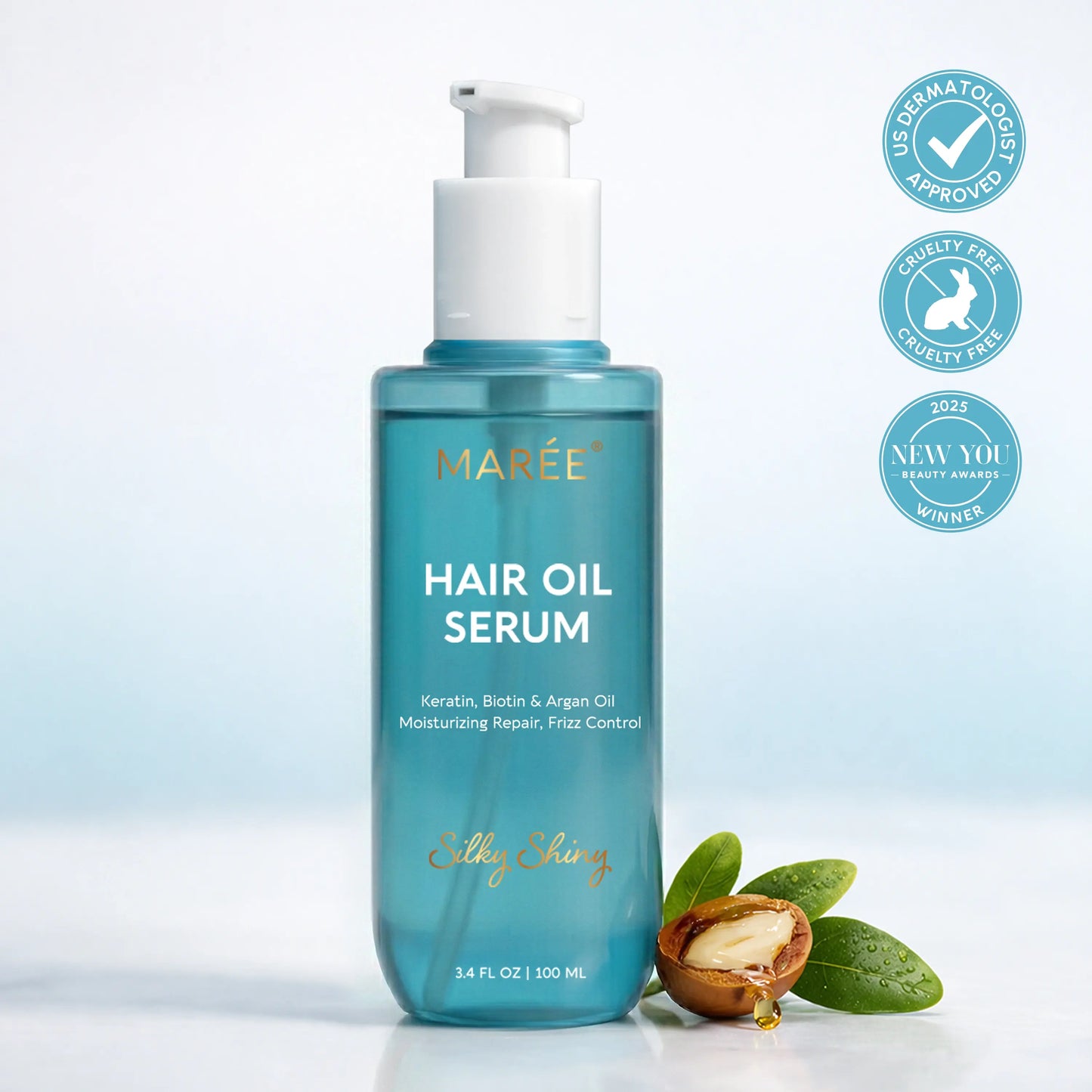 Keratin Oil Serum for Smooth Hair