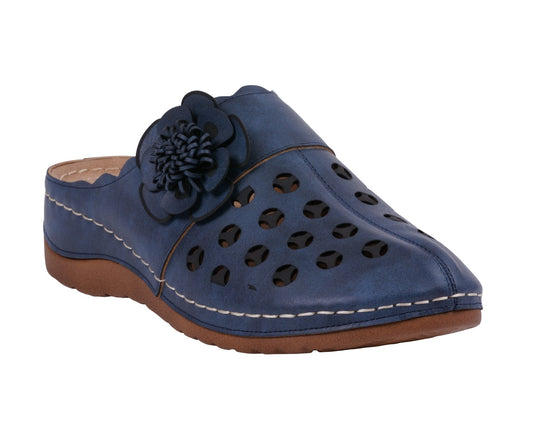 Women's Marisol Navy Mule