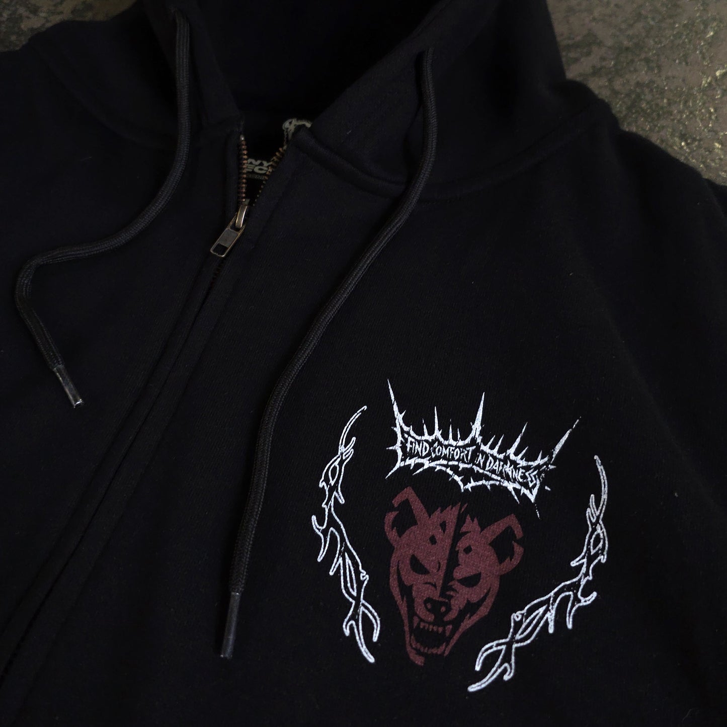Mantra Zip Up Hoodie