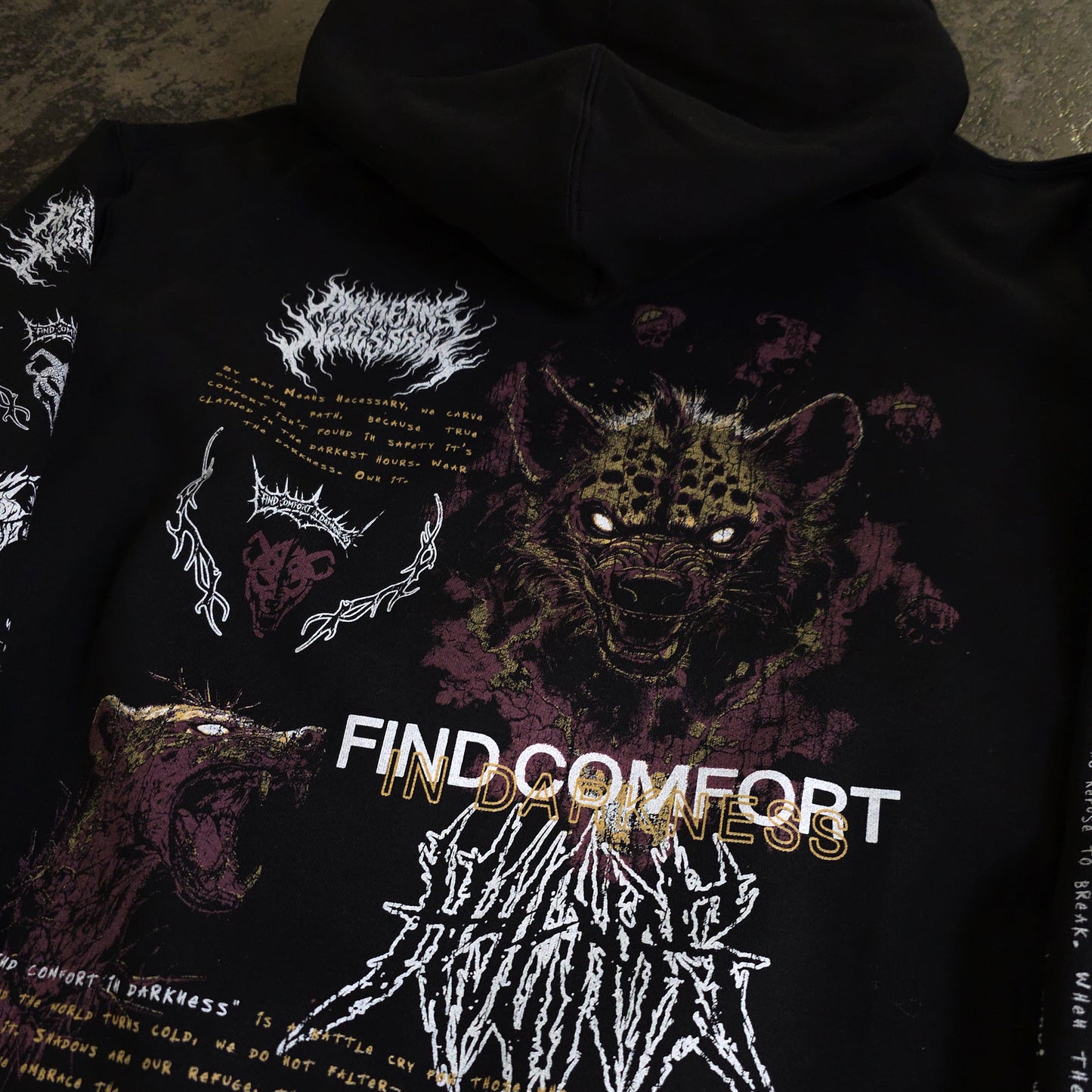 Mantra Zip Up Hoodie