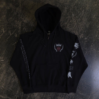 Mantra Zip Up Hoodie