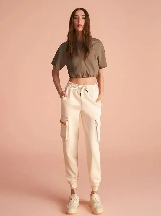 Round Neck Crop Top