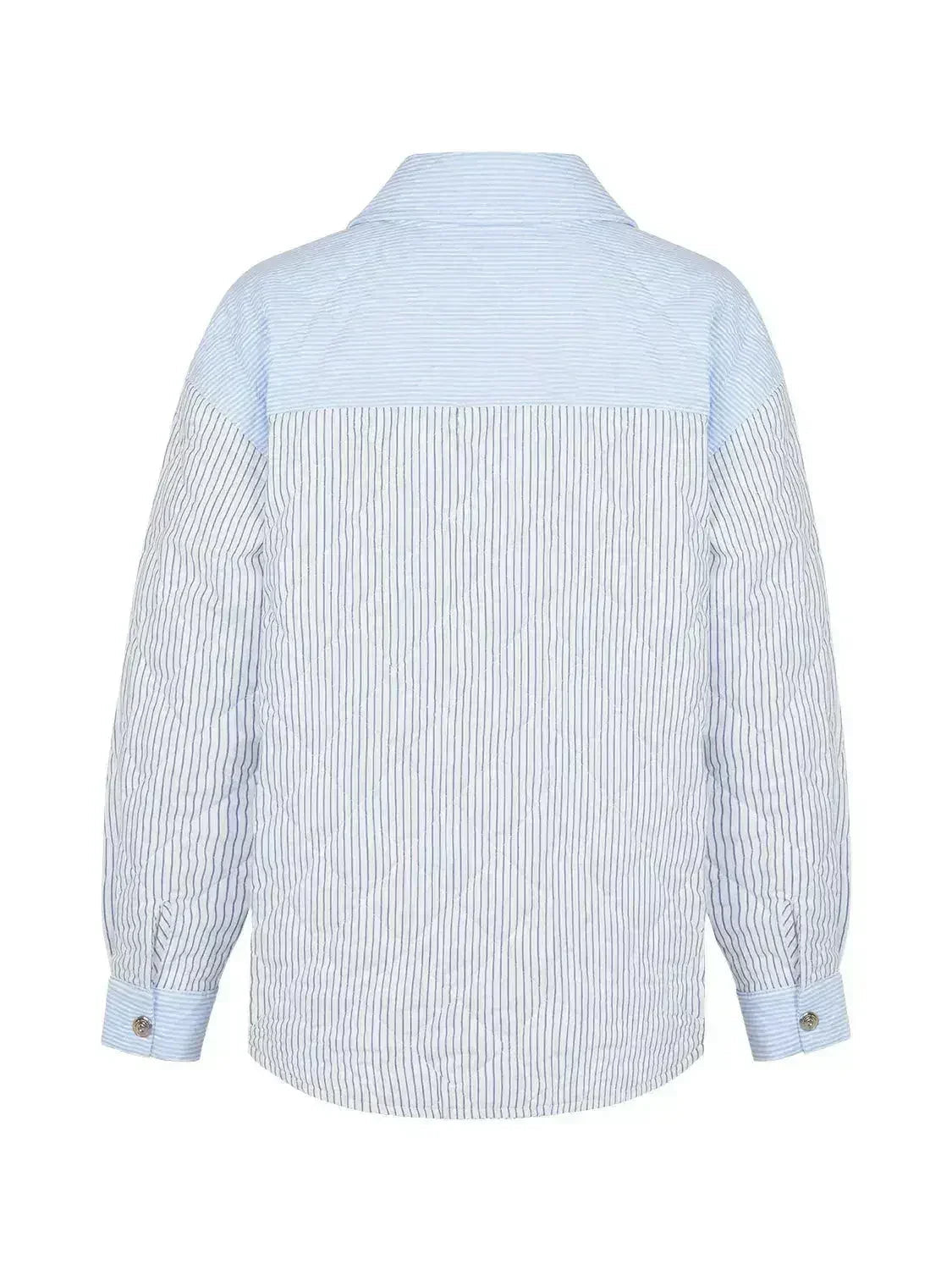 Quilted Oversized Shirt Jacket