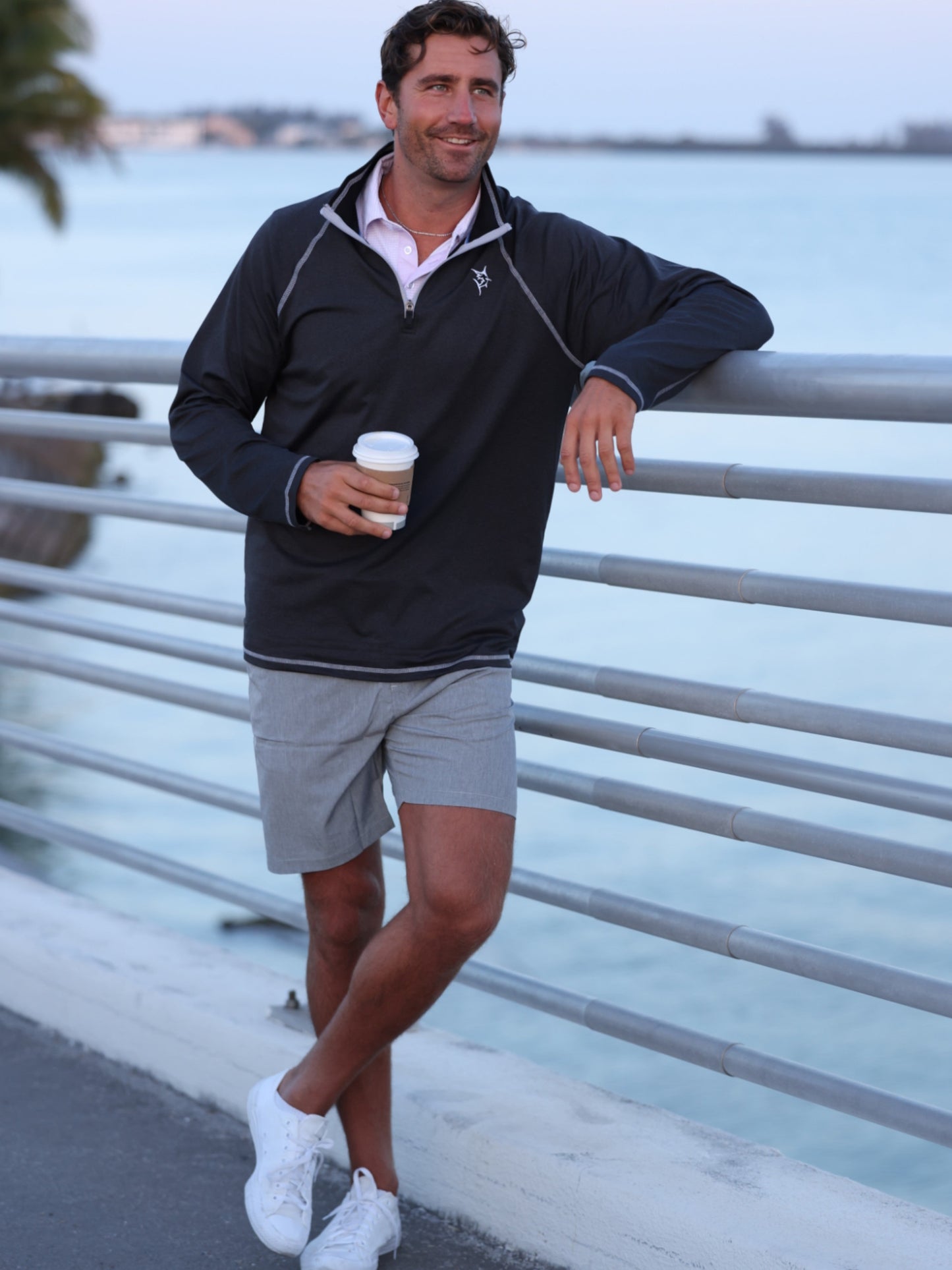 New Harbor Quarter Zip Effortless Comfort