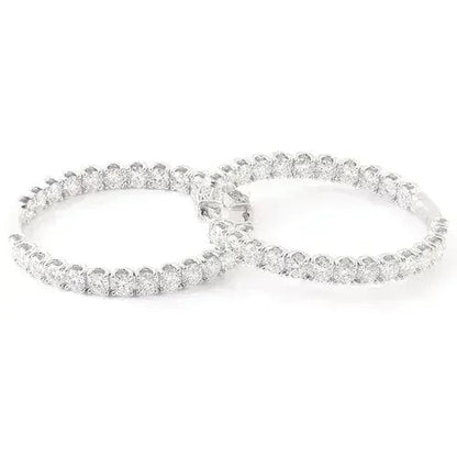 Personalized Big Diameter Earrings – Luxury Statement Jewelry