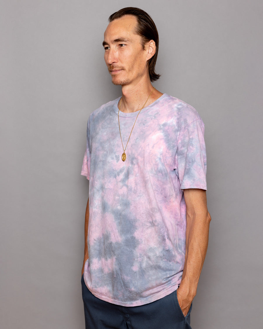 Crystal-Dyed T-Shirt – Pink Elephant
