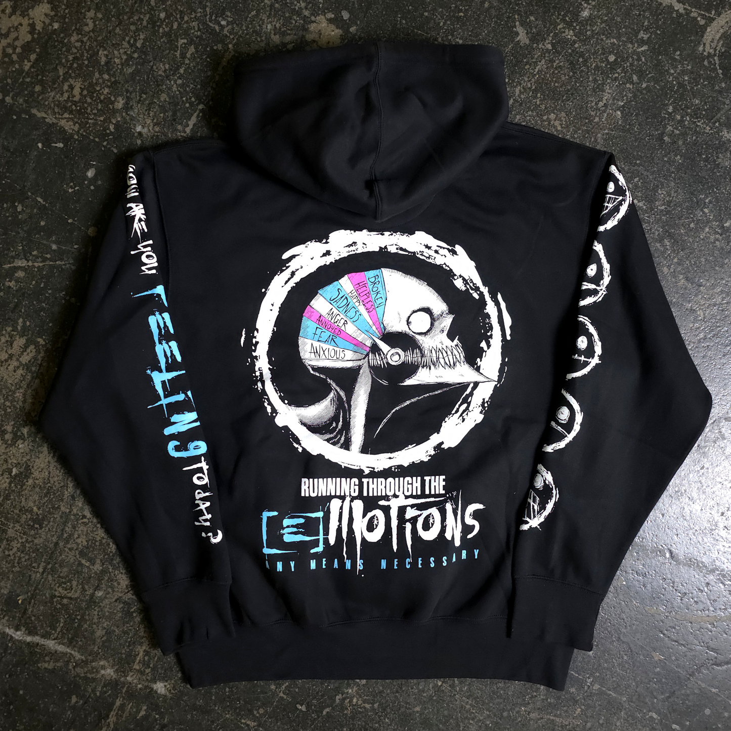 Running Emotions Zip Up Hoodie