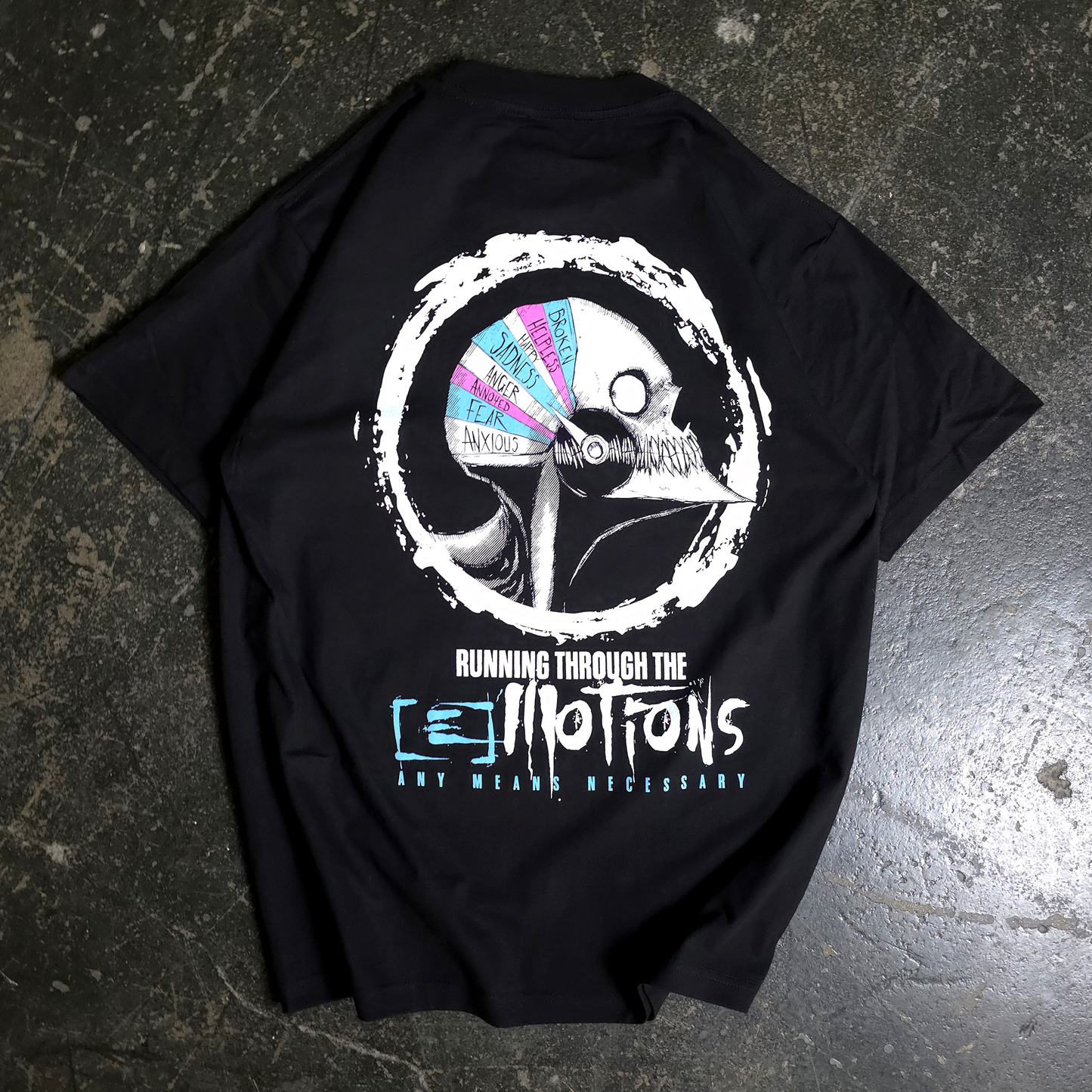 Running Emotions T-Shirt Black