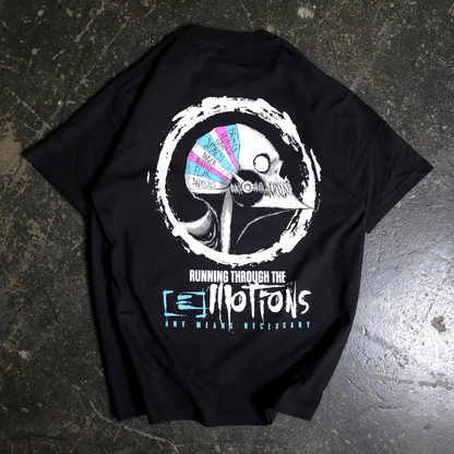 Running Emotions T-Shirt Black