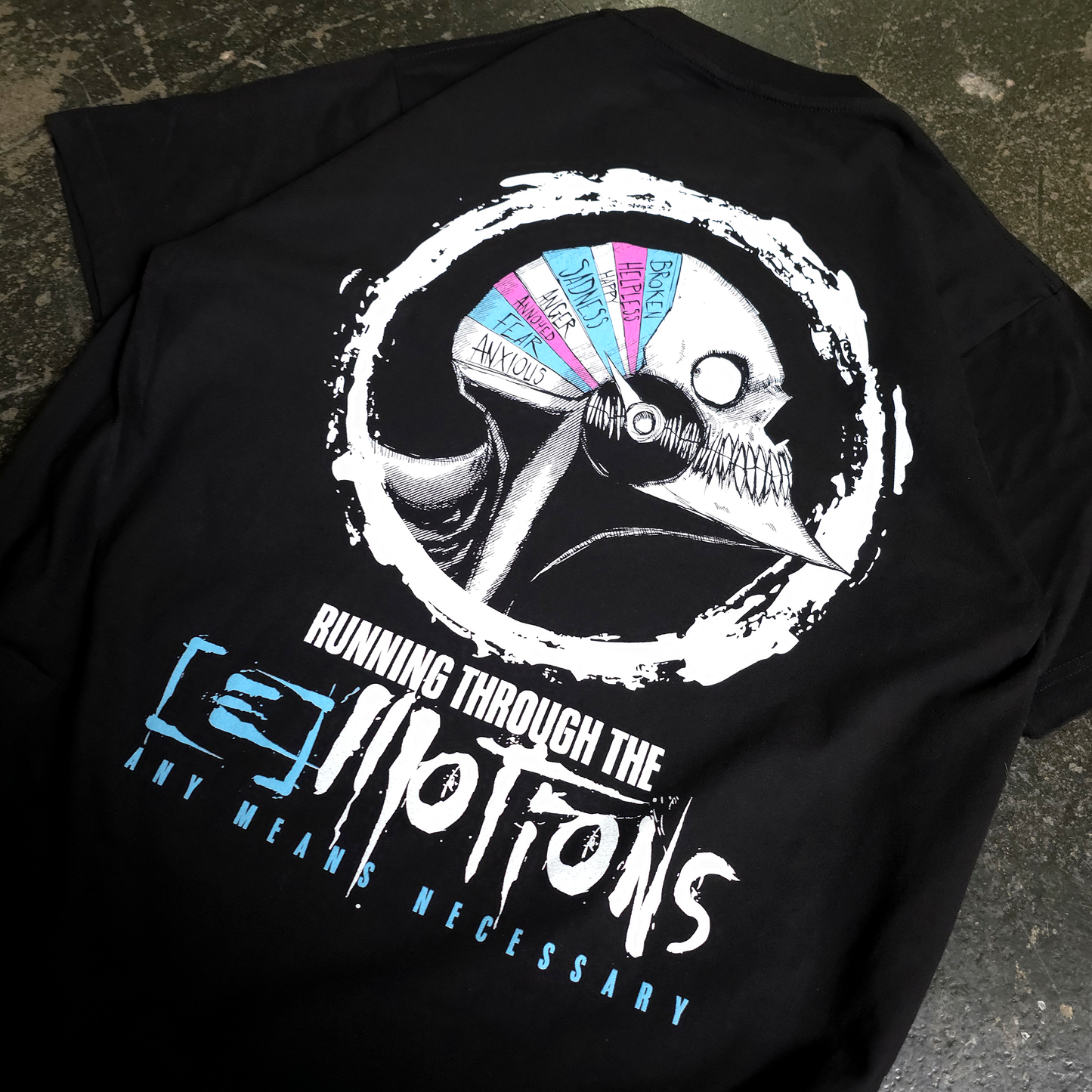 Running Emotions T-Shirt Black