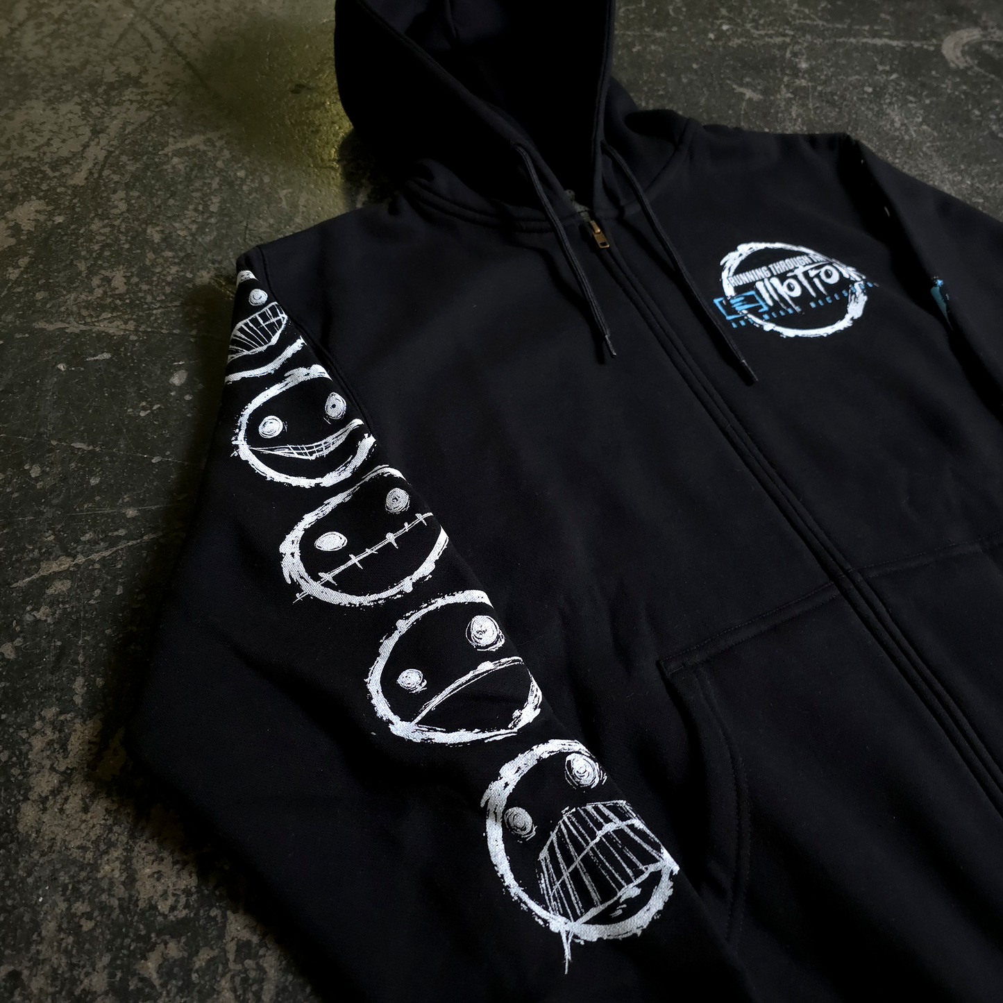 Running Emotions Zip Up Hoodie