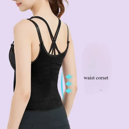 Ladies Lingerie Hree Row Buckle Zipper Bodice Women's Corset Put Away Abdomen Appearing Thin  Breathable Comfortable Lingerie