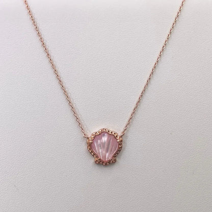 Shell-shaped Short Pendant Necklace for Women, Fashion Jewelry, Unique Gifts