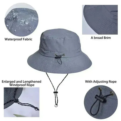 Women Waterproof Sun Hat - UPF50+ UV Protection & Foldable