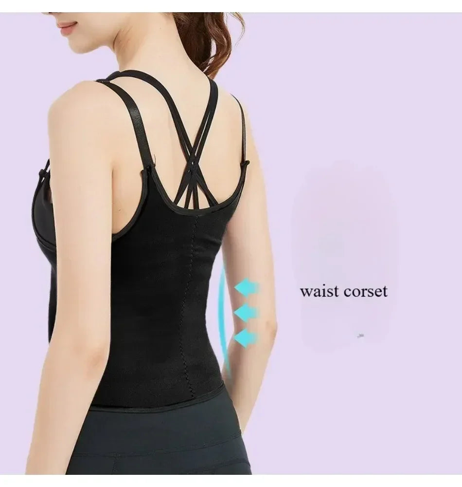 Ladies Lingerie Hree Row Buckle Zipper Bodice Women's Corset Put Away Abdomen Appearing Thin  Breathable Comfortable Lingerie