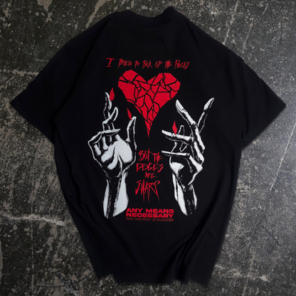 Sharp Edges T-Shirt Black