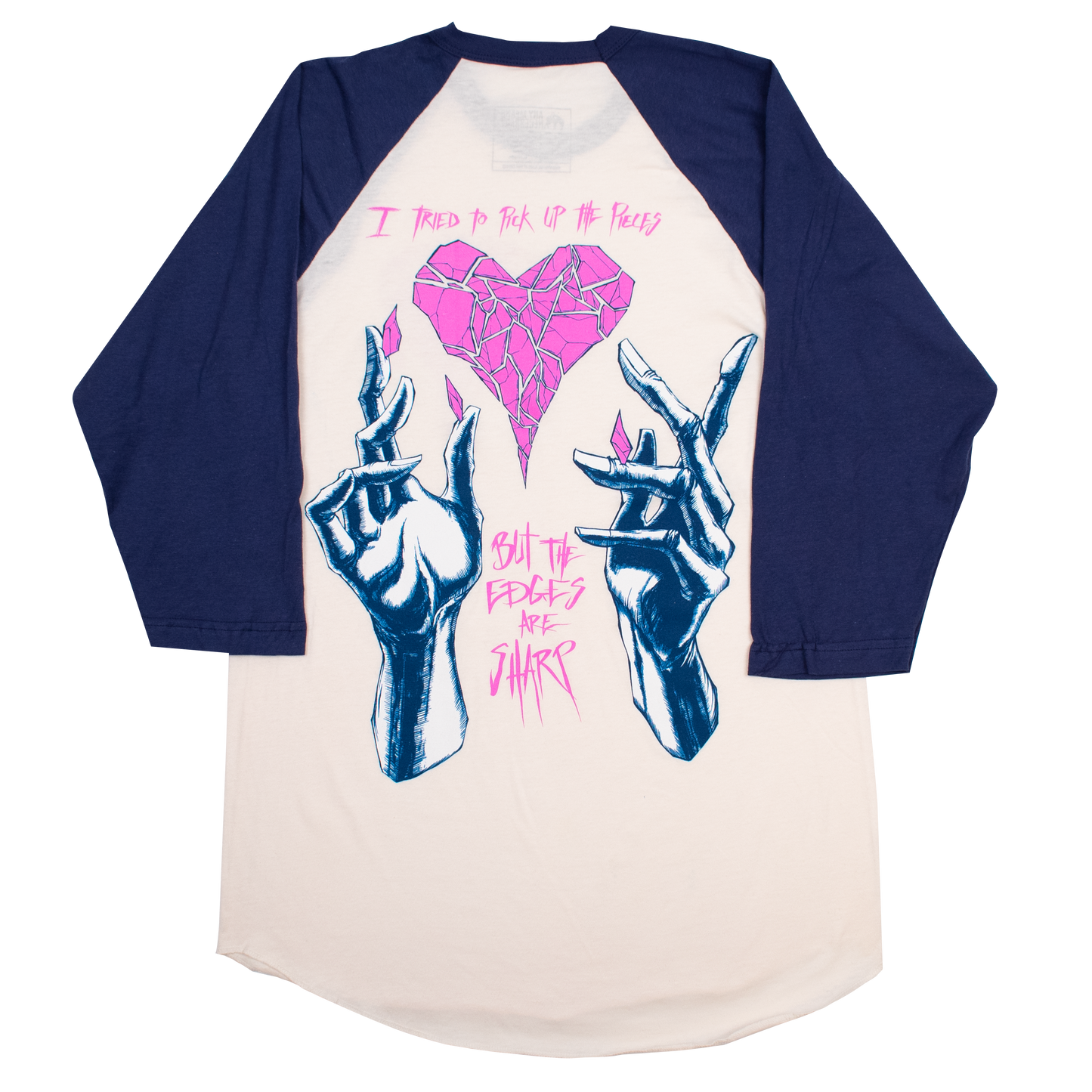 Sharp Edges 3/4 Sleeve T-Shirt