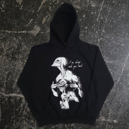 Always Smile Pullover Hoodie Black
