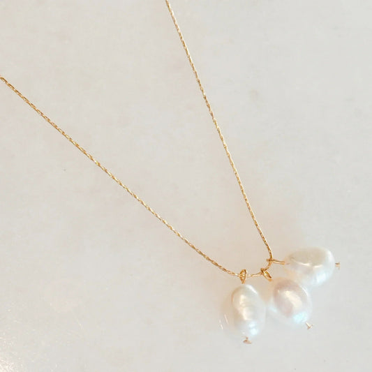 Trinity Freshwater Pearl Necklace