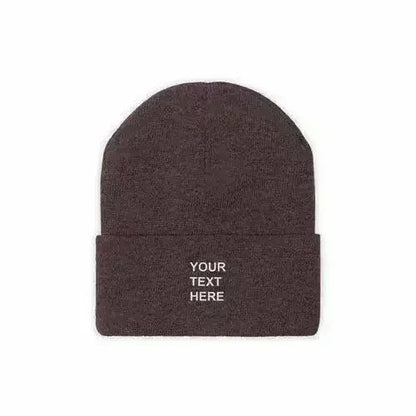 Customized with Your Own Text Knit Beanie | Femstylo