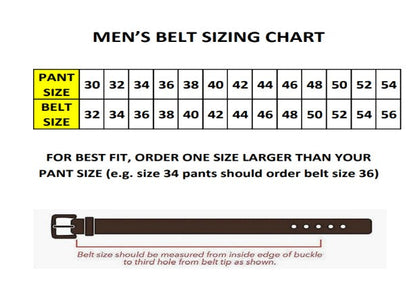 Eclipse Walnut Brown Leather Belt