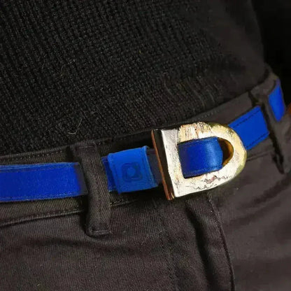 Women's Horn and Leather Belt