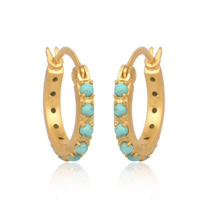Turquoise Huggies