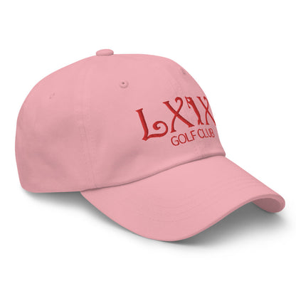 Curve Logo Dad Hat - Red Logo