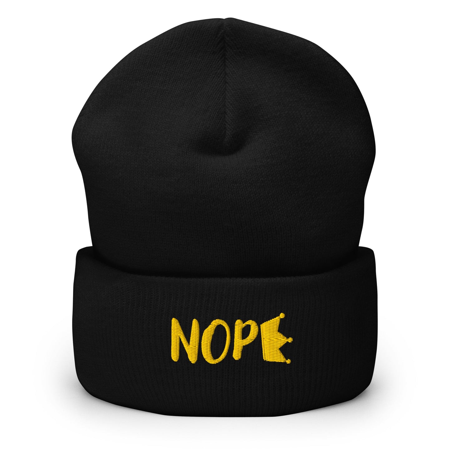 NOPE Crown Beanie