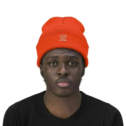 Customized with Your Own Text Knit Beanie | Femstylo