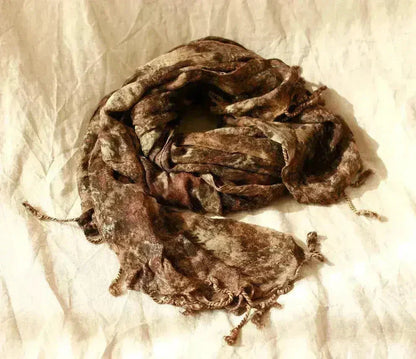 Marfa Handwoven Cotton Scarf