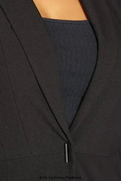 Black Casual Blazer