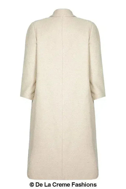 Plus Size Wool Cashmere Coat - Curve Inclusive | Femstylo