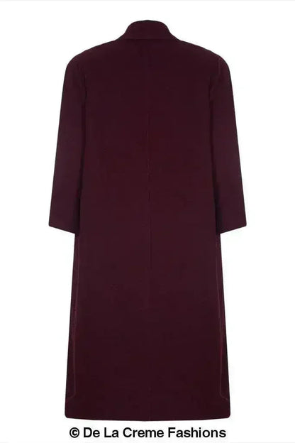 Plus Size Wool Cashmere Coat - Curve Inclusive | Femstylo