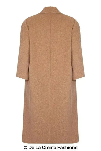 Plus Size Wool Cashmere Coat - Curve Inclusive | Femstylo