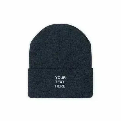 Customized with Your Own Text Knit Beanie | Femstylo