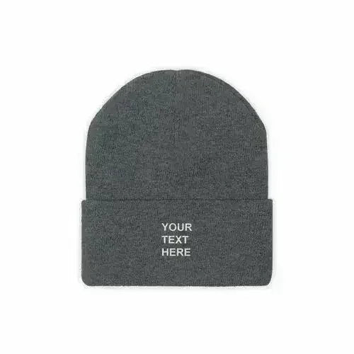 Customized with Your Own Text Knit Beanie | Femstylo