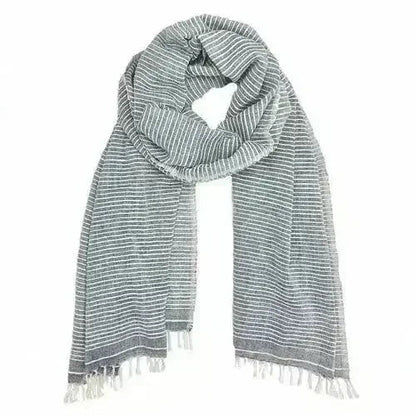 Ethiopian Stripe Wrap Scarf