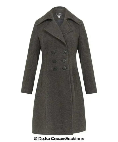 Kirsty Slim Fit A-Line Coat