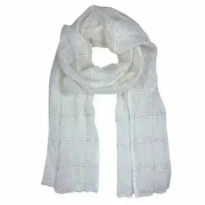 Gauze Stripe Linen Wrap