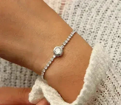 Crystal Tennis Bracelet