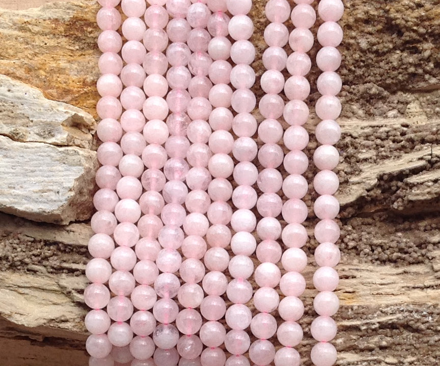 Morganite Round 6mm 8mm