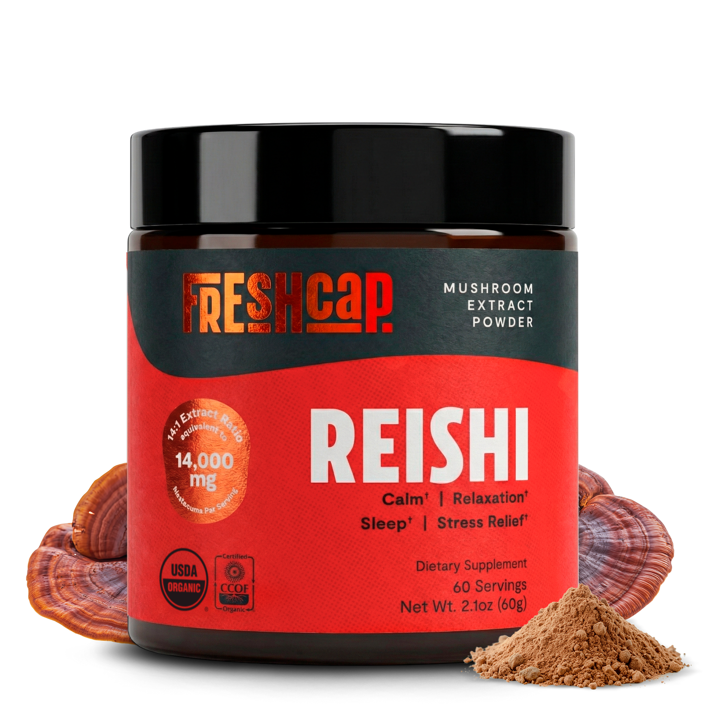 Organic Reishi Mushroom Powder