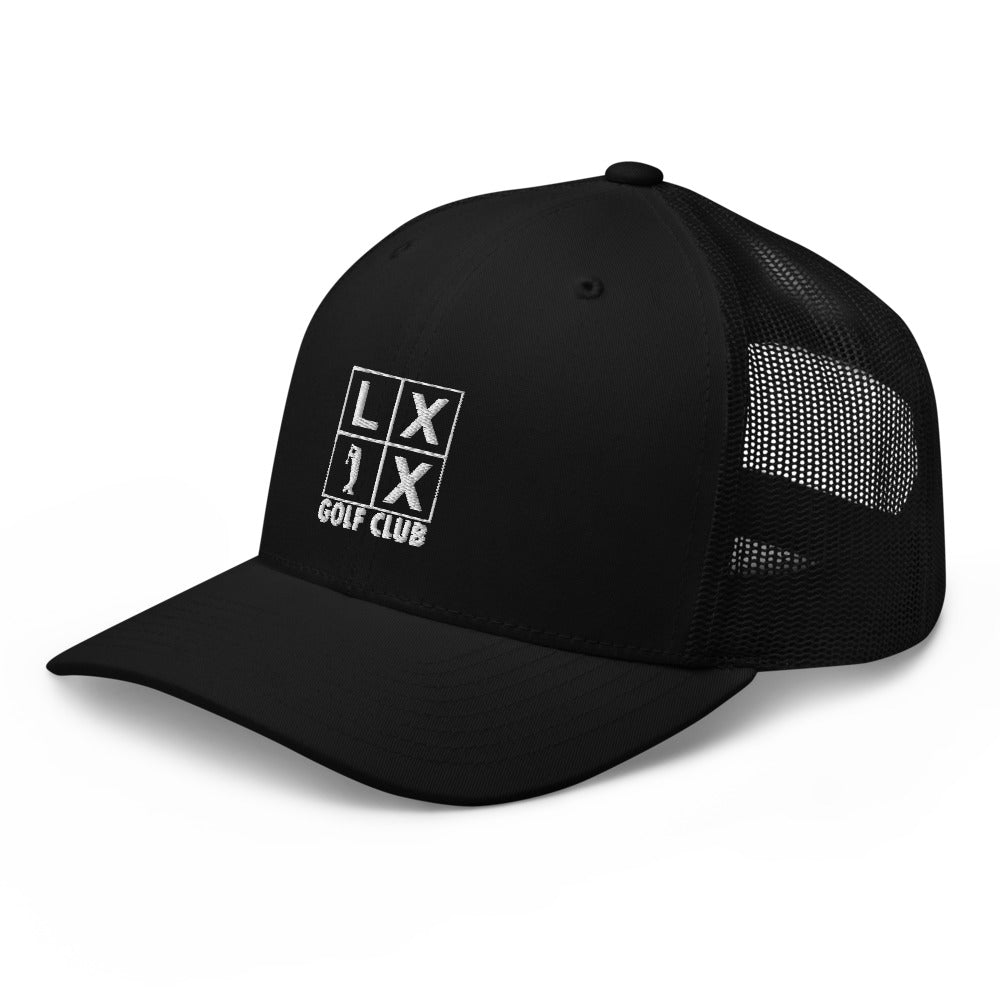 Four Box Logo Trucker Cap - White Logo