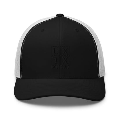 Four Box Logo Trucker Cap - Black Logo