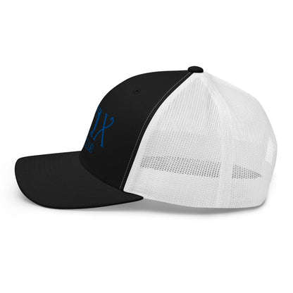 Curve Logo Trucker Cap - Blue Logo